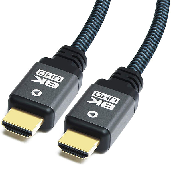 Yauhody Y-HDMI-BG Braided 8K HDMI Cable (Gray)