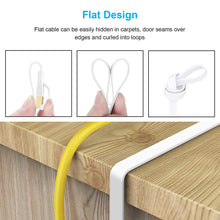 Lade das Bild in den Galerie-Viewer, Yauhody Y-NC7-FW Flat CAT7 Cable - White
