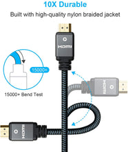 Load image into Gallery viewer, Yauhody Y-HDMI-BG Braided 8K HDMI Cable
